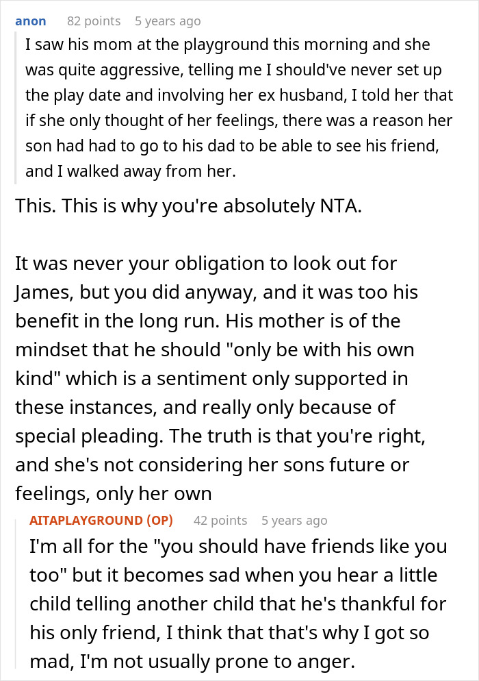 Controlling Mom Enforces Loneliness On Deaf Son Out Of Fear, Gets Called Out By Another Parent