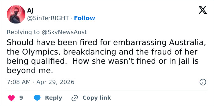 Olympic Sensation Raygun Faces Major Setback As She Loses Cushy University Job