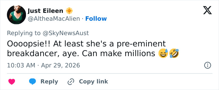 Olympic Sensation Raygun Faces Major Setback As She Loses Cushy University Job