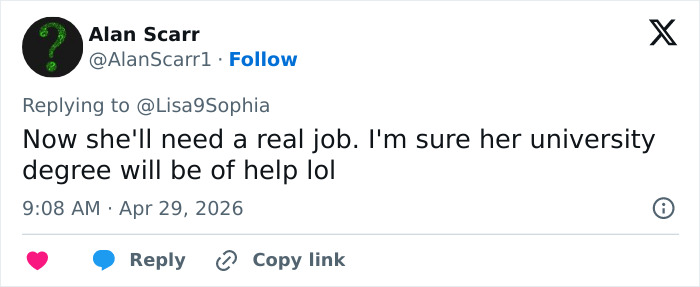 Olympic Sensation Raygun Faces Major Setback As She Loses Cushy University Job