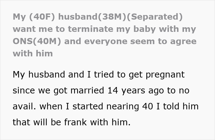 Guy Cheats On “Infertile” Wife, Then Gets Livid As Her One Night Stand Brings Her Pregnancy