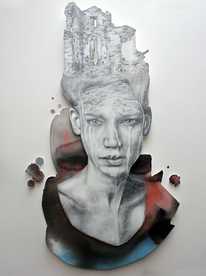 37 Delicate Paper Cut Collages By This Artist That Explore Identity Through Layers And Shadow