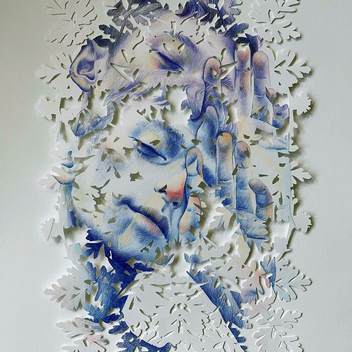 37 Delicate Paper Cut Collages By This Artist That Explore Identity Through Layers And Shadow