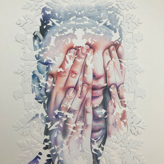 37 Delicate Paper Cut Collages By This Artist That Explore Identity Through Layers And Shadow