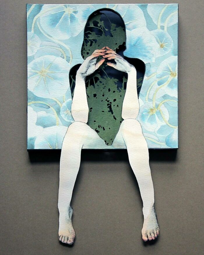 37 Delicate Paper Cut Collages By This Artist That Explore Identity Through Layers And Shadow