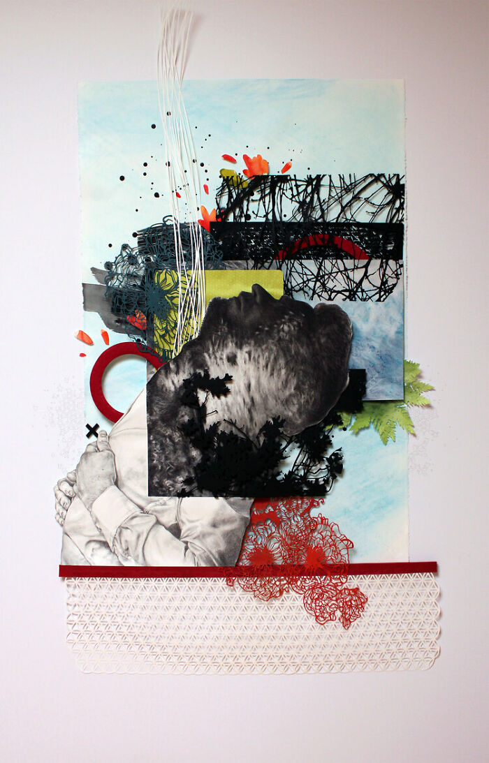 37 Delicate Paper Cut Collages By This Artist That Explore Identity Through Layers And Shadow