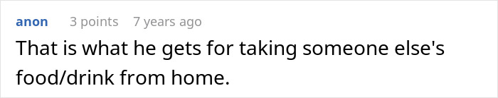 Food Thief Learns A Lesson When Coworker Gets Fed Up With Being Left Without His Iced Sweet Tea