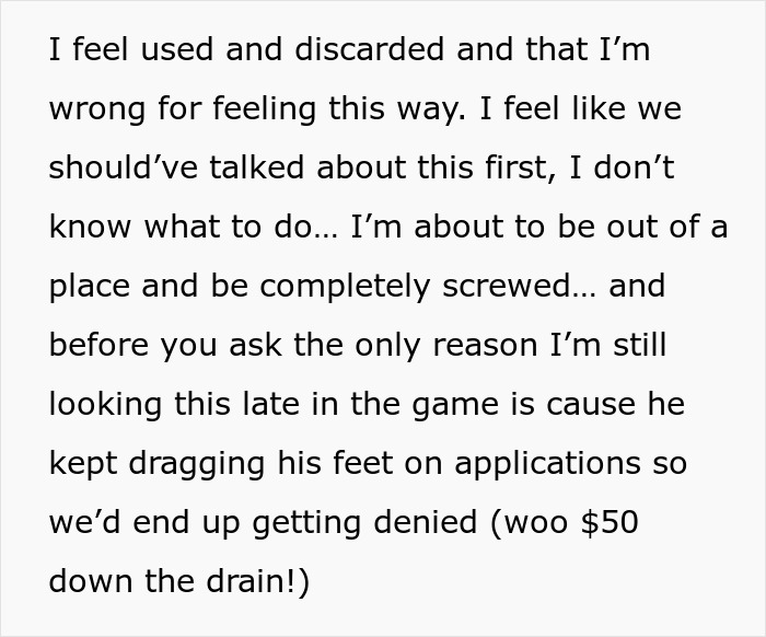 Woman Supports Unemployed Boyfriend, He Leaves Her Homeless As Soon As He Finds A Job