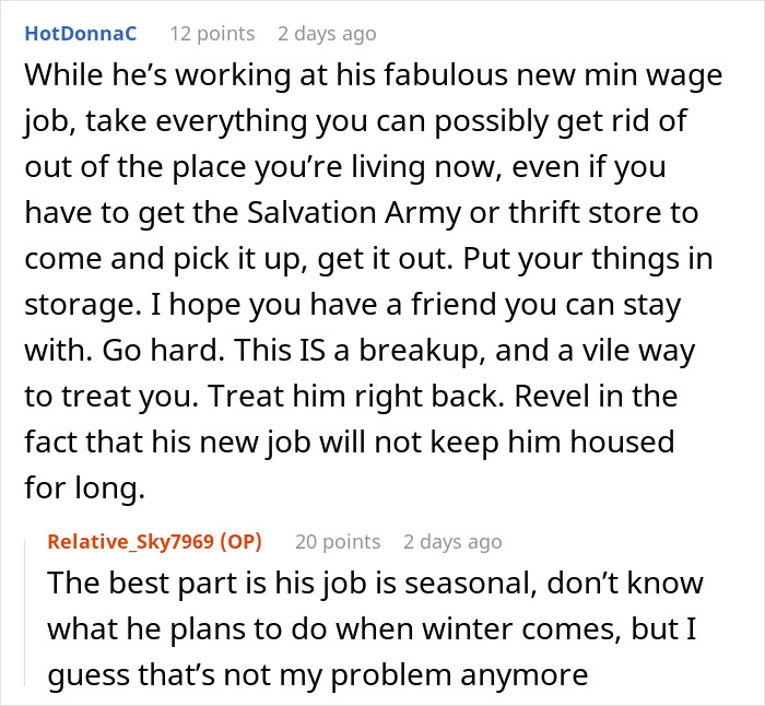 Woman Supports Unemployed Boyfriend, He Leaves Her Homeless As Soon As He Finds A Job