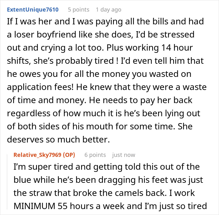 Woman Supports Unemployed Boyfriend, He Leaves Her Homeless As Soon As He Finds A Job