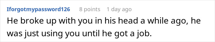 Woman Supports Unemployed Boyfriend, He Leaves Her Homeless As Soon As He Finds A Job