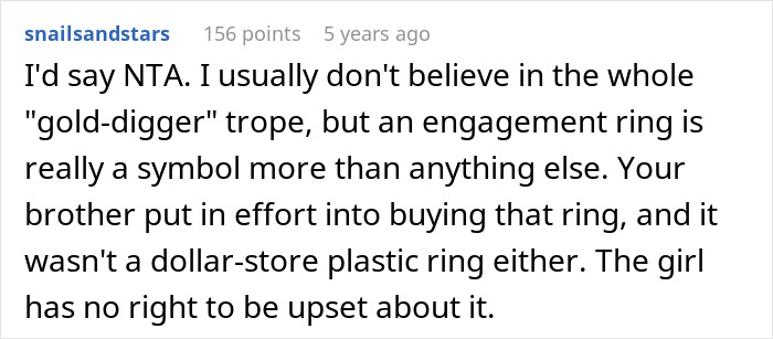 Sister Tells Bro Fiancée’s $40K Ring Complaint Is “God’s Red Flag”, He Calls Off Entire Proposal