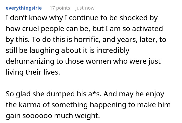 Woman Dumps BF After Learning About A Repulsive Challenge He Participated In And Won In The Past