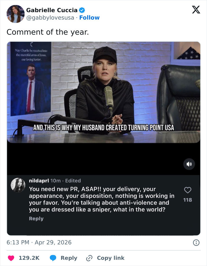 After Erika Kirk Breaks Silence With Controversial Video, The Internet Roasts Her Brutally