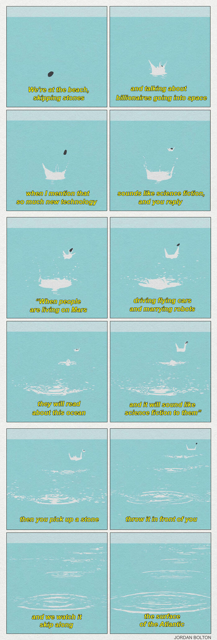 26 Deeply Human Comics By Jordan Bolton That Find Big Feelings In Small Everyday Moments