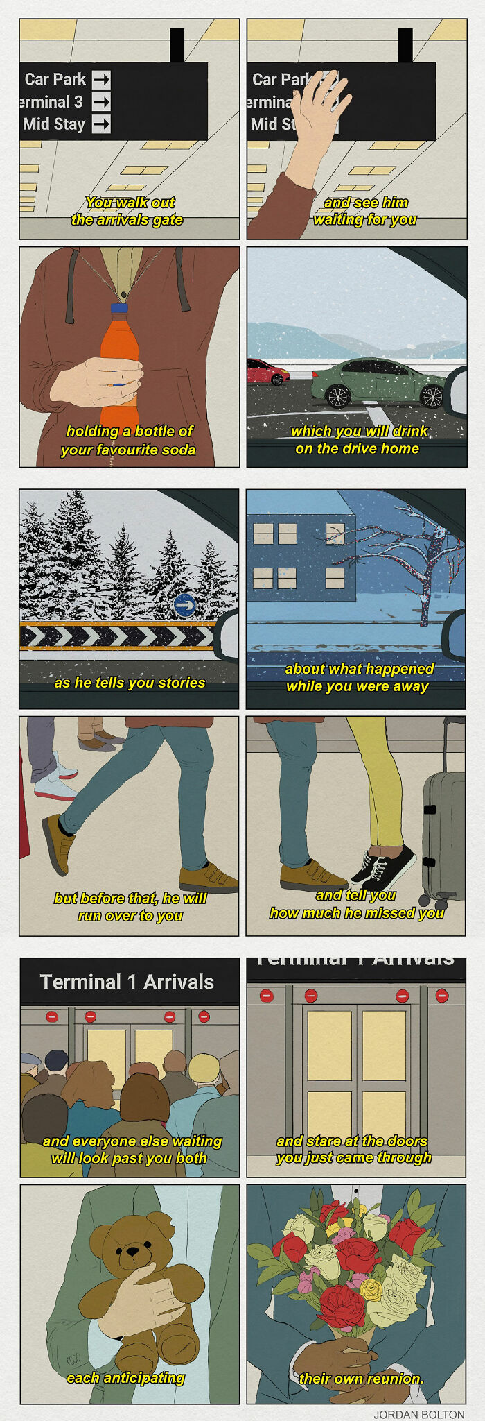 26 Deeply Human Comics By Jordan Bolton That Find Big Feelings In Small Everyday Moments