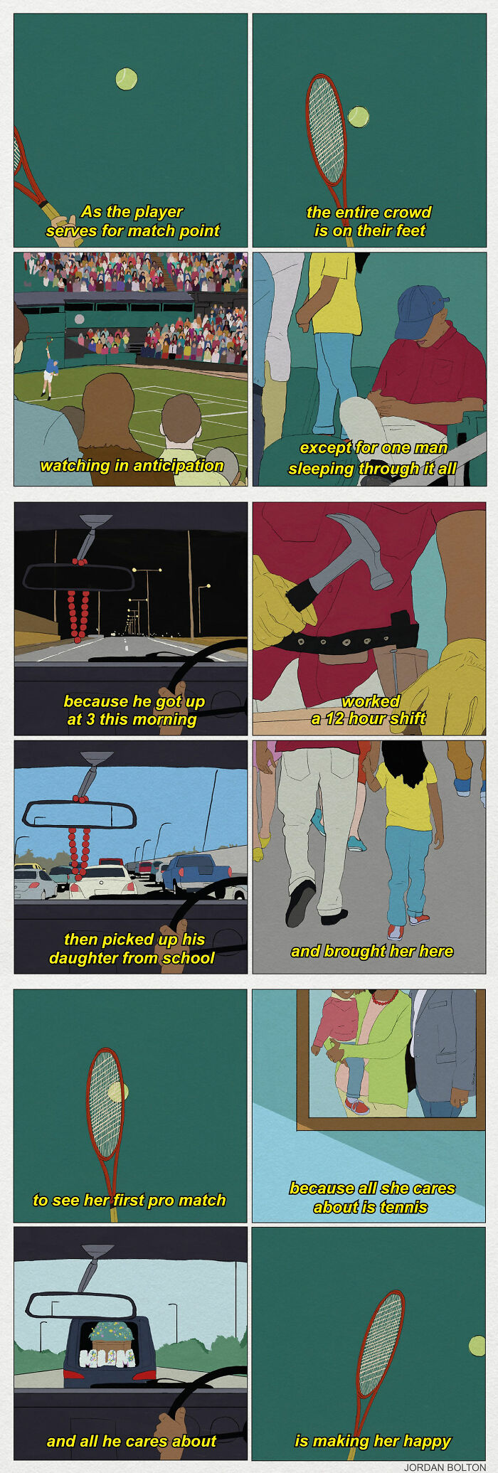26 Deeply Human Comics By Jordan Bolton That Find Big Feelings In Small Everyday Moments