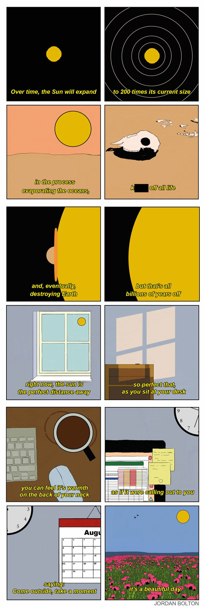 26 Deeply Human Comics By Jordan Bolton That Find Big Feelings In Small Everyday Moments