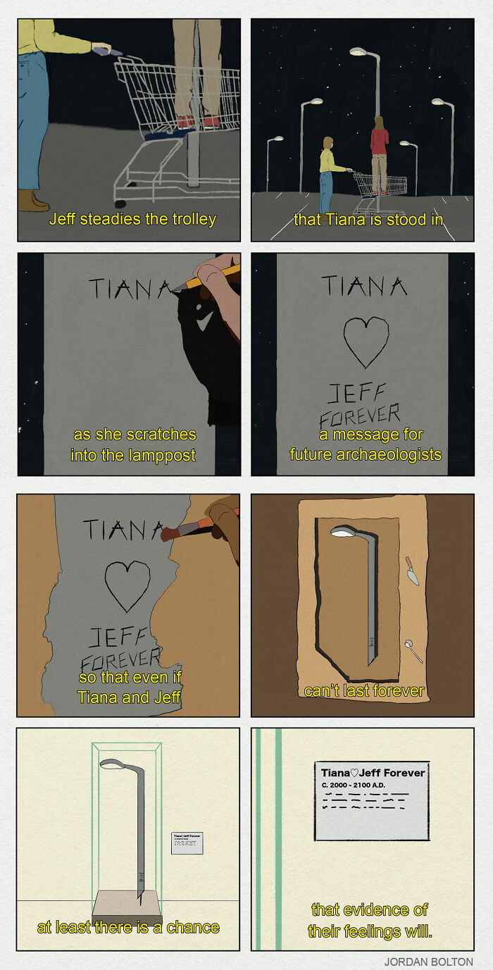 26 Deeply Human Comics By Jordan Bolton That Find Big Feelings In Small Everyday Moments