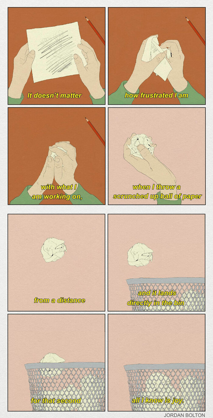 26 Deeply Human Comics By Jordan Bolton That Find Big Feelings In Small Everyday Moments