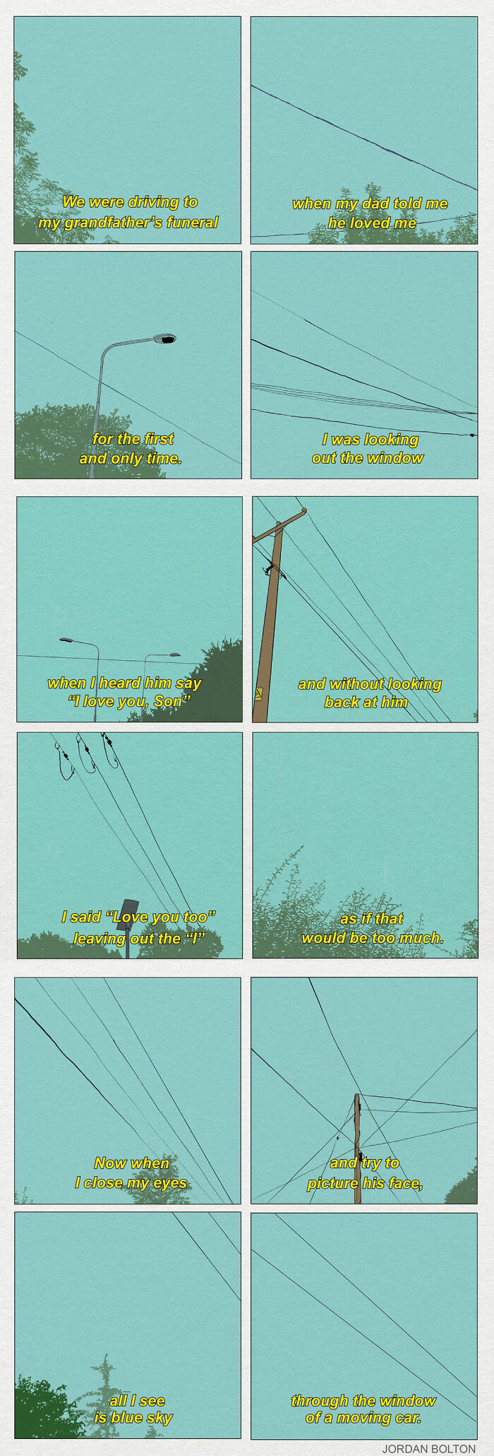 26 Deeply Human Comics By Jordan Bolton That Find Big Feelings In Small Everyday Moments