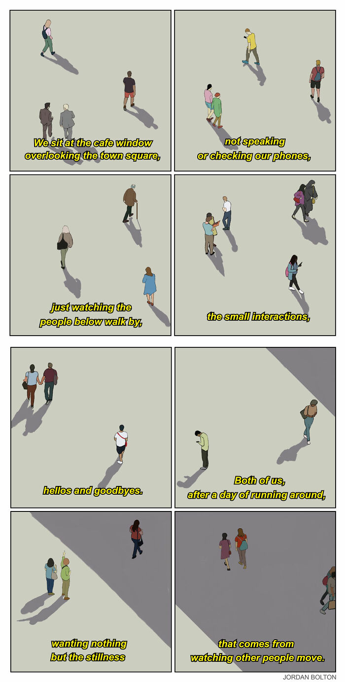 26 Deeply Human Comics By Jordan Bolton That Find Big Feelings In Small Everyday Moments