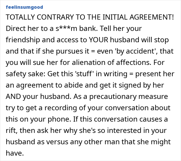 Open Marriage Takes A Wild Turn When Husband’s GF Asks For A Baby, Wife Gives Him An Ultimatum