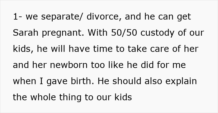 Open Marriage Takes A Wild Turn When Husband’s GF Asks For A Baby, Wife Gives Him An Ultimatum