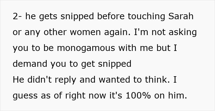 Open Marriage Takes A Wild Turn When Husband’s GF Asks For A Baby, Wife Gives Him An Ultimatum