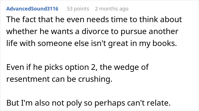 Open Marriage Takes A Wild Turn When Husband’s GF Asks For A Baby, Wife Gives Him An Ultimatum