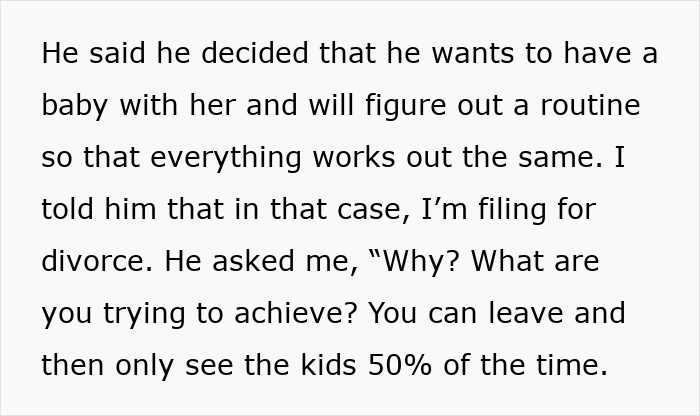 Open Marriage Takes A Wild Turn When Husband’s GF Asks For A Baby, Wife Gives Him An Ultimatum