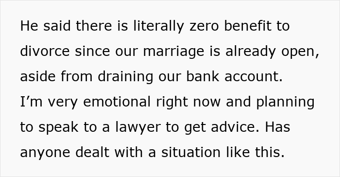 Open Marriage Takes A Wild Turn When Husband’s GF Asks For A Baby, Wife Gives Him An Ultimatum