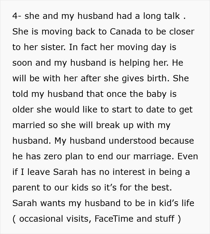 Open Marriage Takes A Wild Turn When Husband’s GF Asks For A Baby, Wife Gives Him An Ultimatum