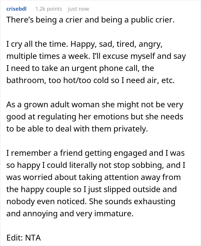 Heartless MIL Thinks DIL Is Too Sensitive, Proves It By Scolding Her For Crying After Being Called Fat