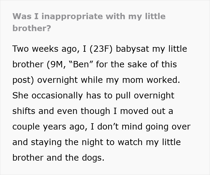 Sister Lets Scared 9YO Bro Sleep In Her Bed, Her Mom’s Reaction Leaves People Speechless