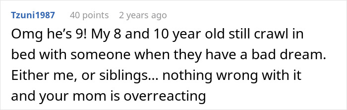 Sister Lets Scared 9YO Bro Sleep In Her Bed, Her Mom’s Reaction Leaves People Speechless