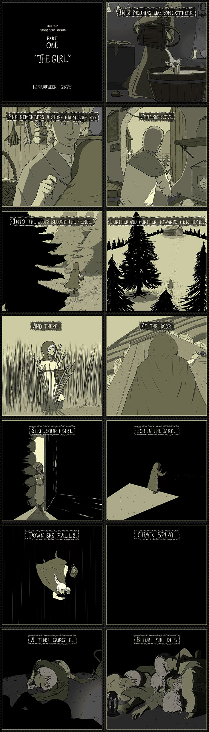 This Artist&rsquo;s Horrorween Comic Series Adds A Clever Twist To Classic Horror (19 New Pics)