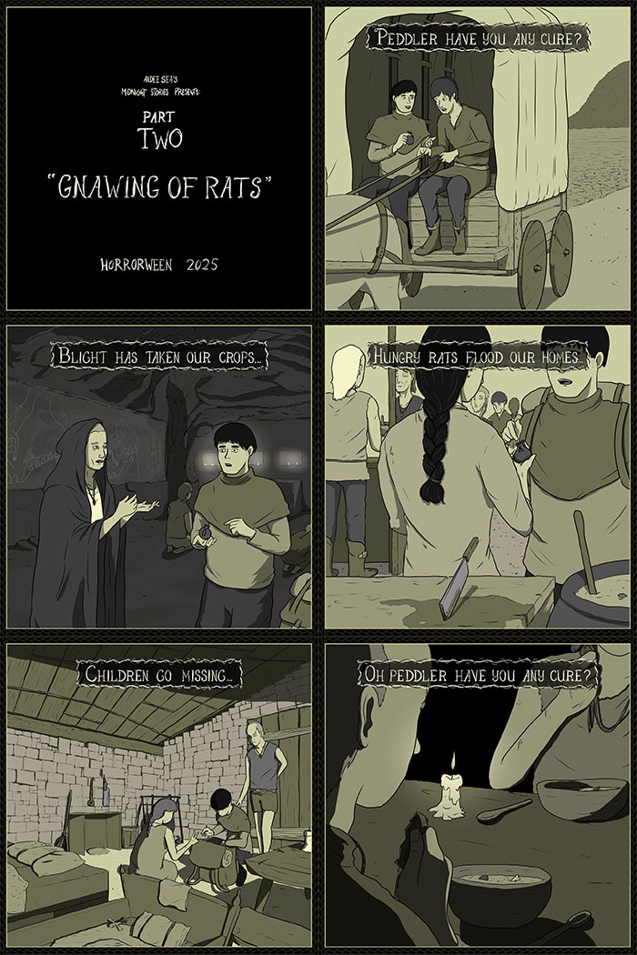 This Artist&rsquo;s Horrorween Comic Series Adds A Clever Twist To Classic Horror (19 New Pics)