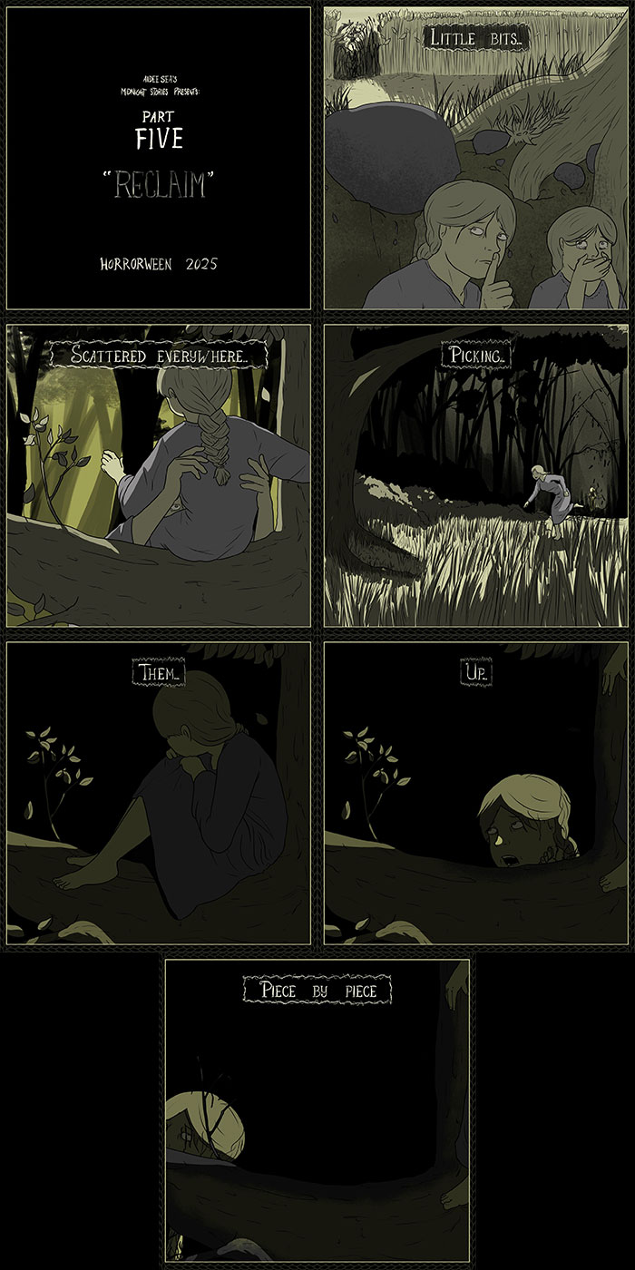 This Artist&rsquo;s Horrorween Comic Series Adds A Clever Twist To Classic Horror (19 New Pics)