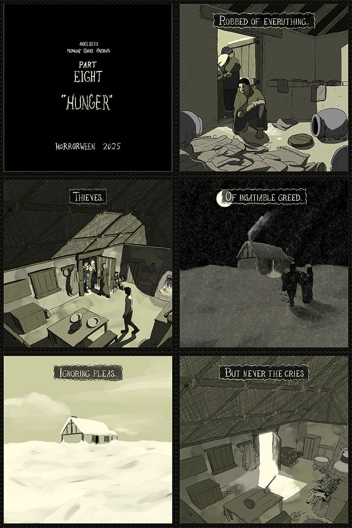 This Artist&rsquo;s Horrorween Comic Series Adds A Clever Twist To Classic Horror (19 New Pics)