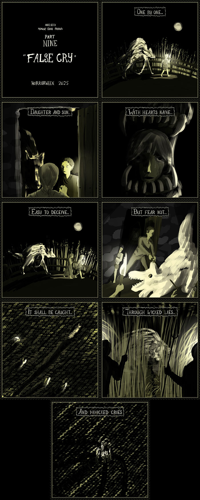 This Artist&rsquo;s Horrorween Comic Series Adds A Clever Twist To Classic Horror (19 New Pics)