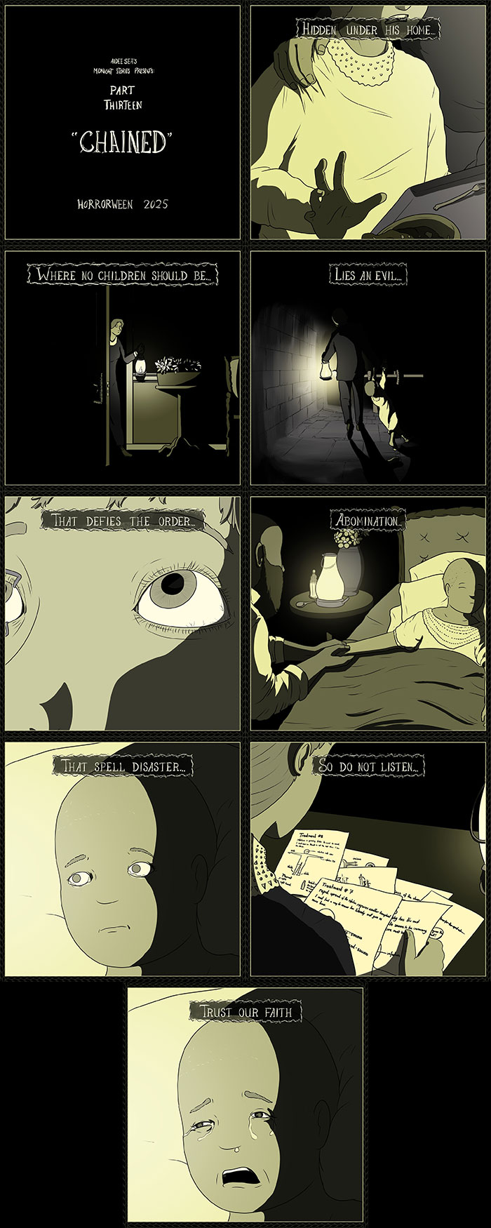 This Artist&rsquo;s Horrorween Comic Series Adds A Clever Twist To Classic Horror (19 New Pics)