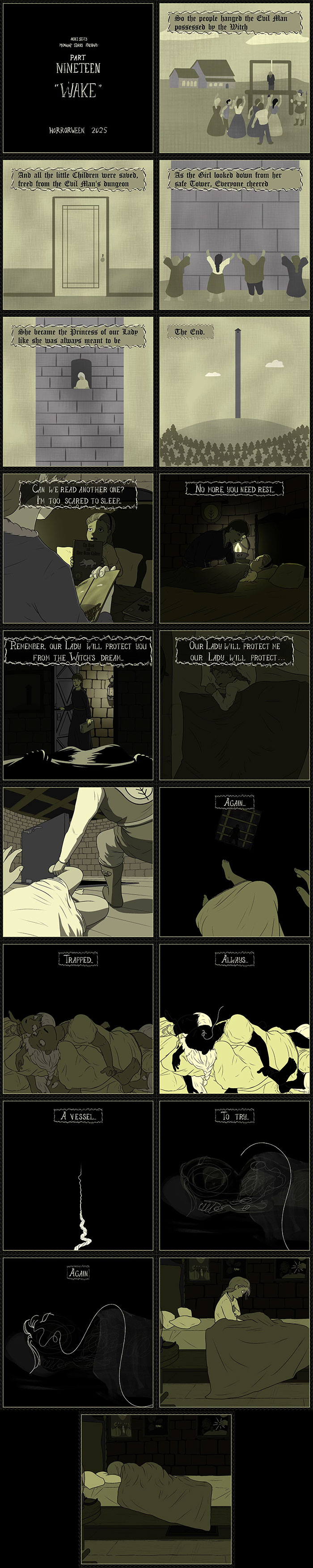 This Artist&rsquo;s Horrorween Comic Series Adds A Clever Twist To Classic Horror (19 New Pics)