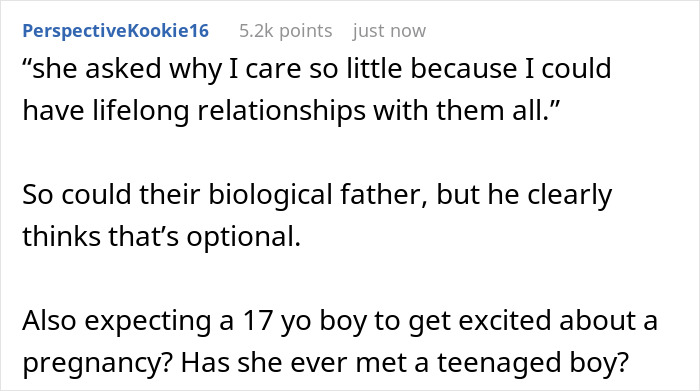Pregnant GF Wants BF’s 17YO To Act Like A Big Bro To Her Baby, Bursts Into Tears As He Says No Way