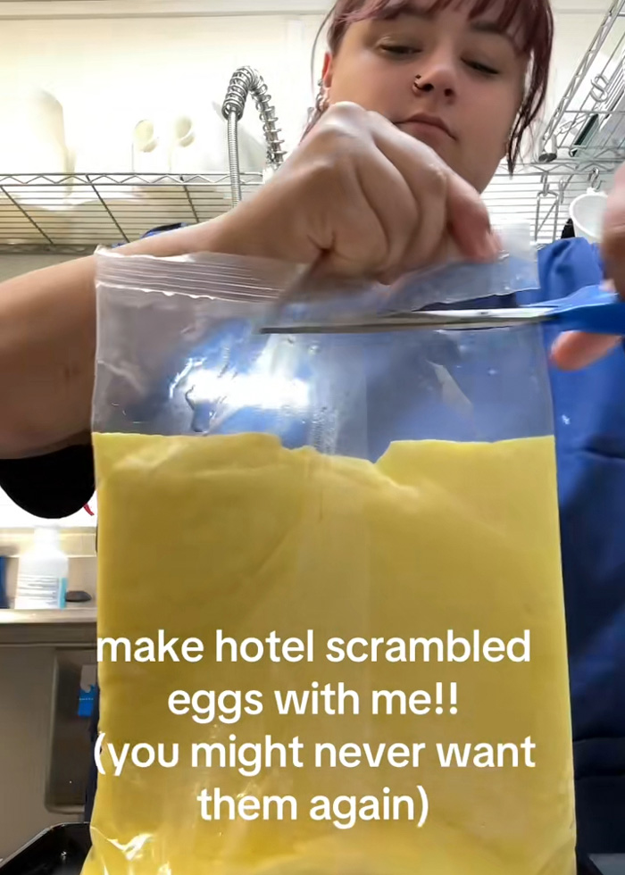 “What The Hell Is That?”: Hotel Guests Swear Off Free Breakfast After Learning How Buffet Eggs Are Made