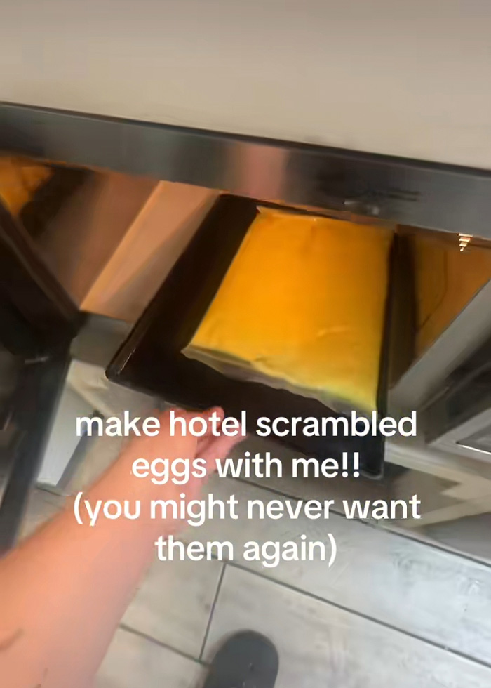 “What The Hell Is That?”: Hotel Guests Swear Off Free Breakfast After Learning How Buffet Eggs Are Made