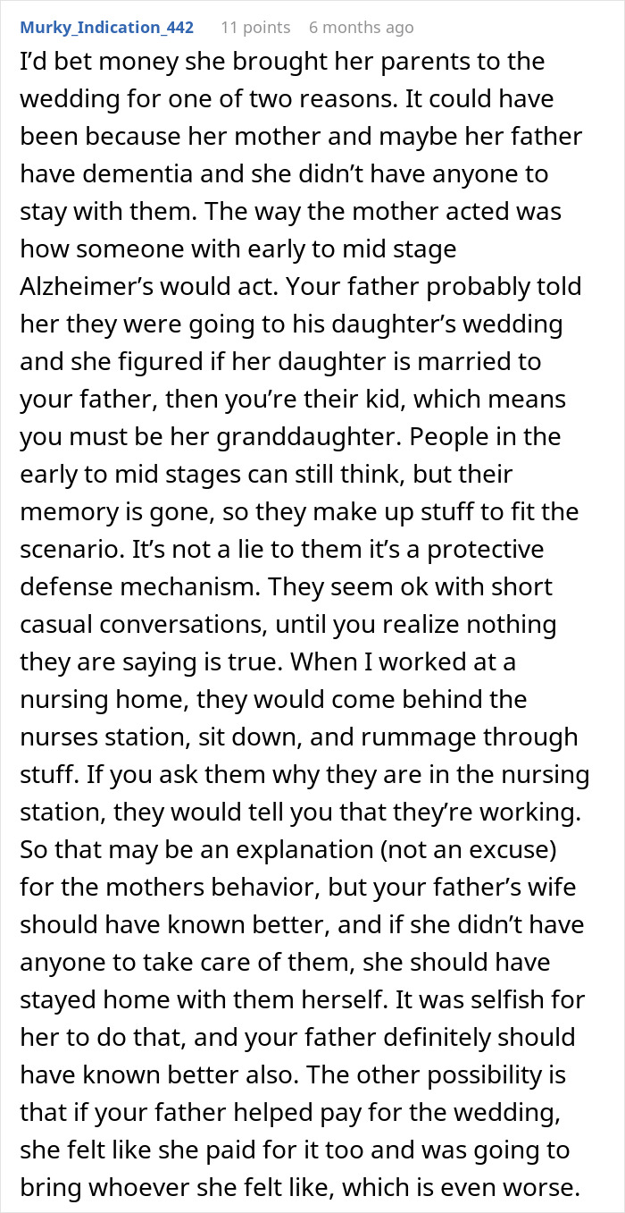 “The Entitlement”: Random Stranger Takes A Seat At Main Wedding Table, Steals Bride’s Mother’s Place