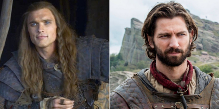 Ed Skrein and Michiel Huisman as Daario Naharis