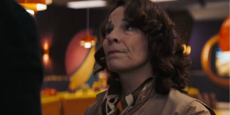 Lili Taylor in The Hunger Games: Sunrise on the Reaping Lili Taylor in The Hunger Games: Sunrise on the Reaping