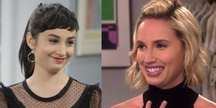 Molly Ephraim and Molly McCook as Mandy Baxter